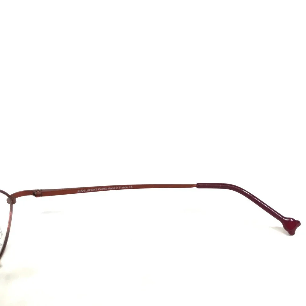 Jean Lafont Petite Eyeglasses Frames Fable 896 Blue Red Round Wire Rim 40-21-125
